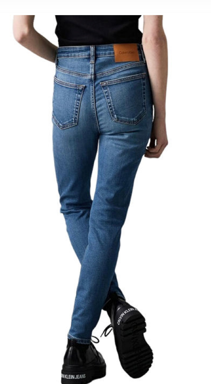 Calvin Klein high rise skinny jeans