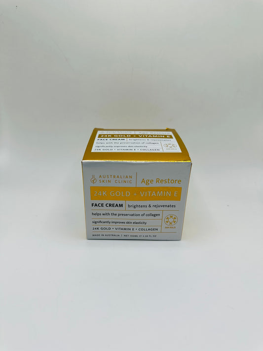 Australian skin clinic 24k gold+ vitamin c face cream