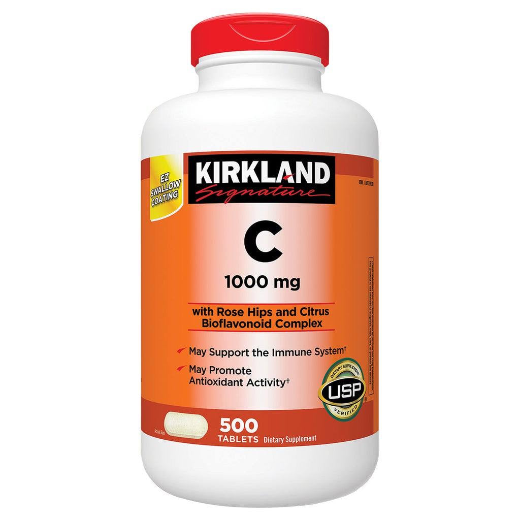 Kirkland vitamin c 1000 mg 
500 tablets