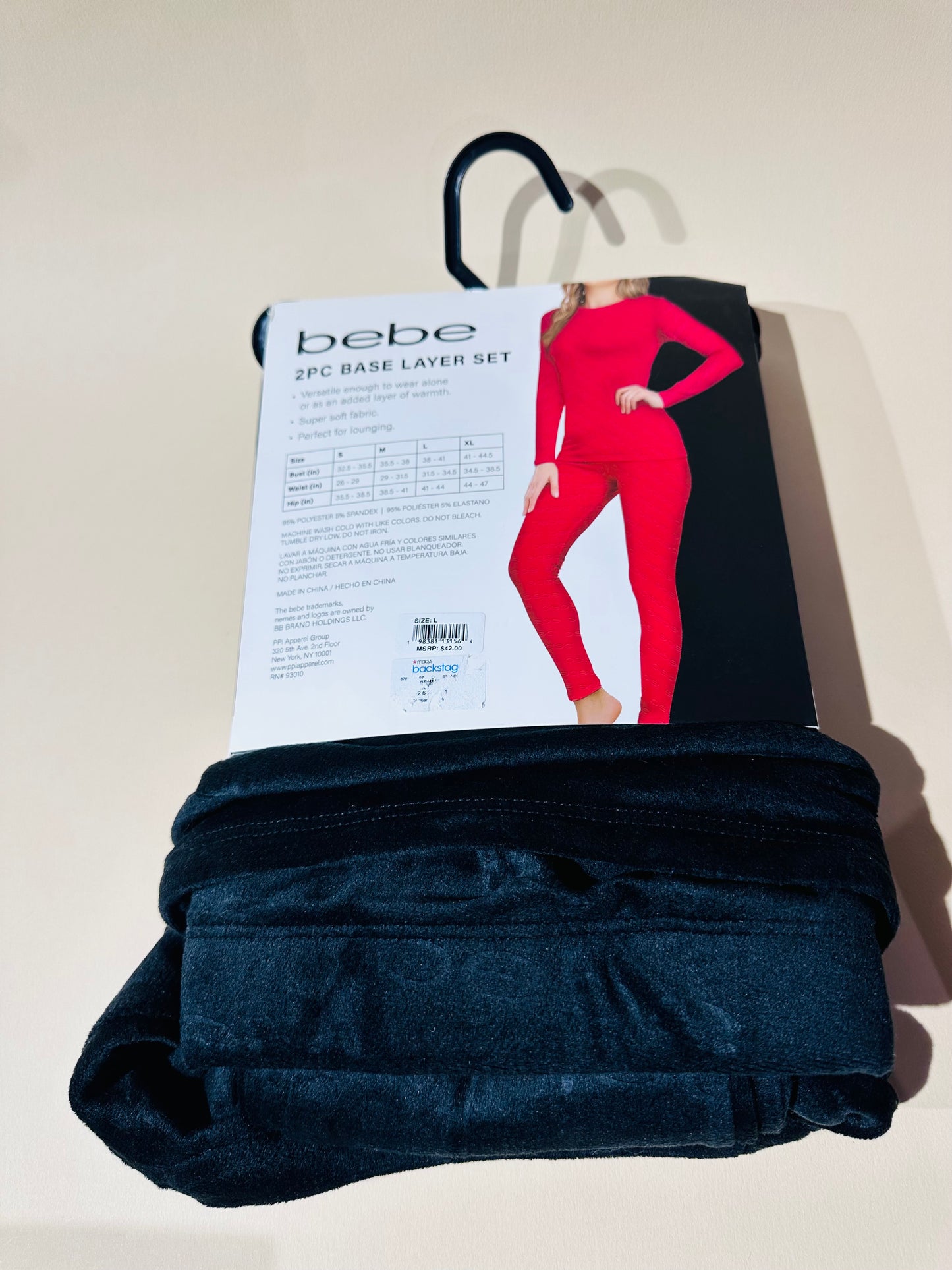 Bebe pajama set size large