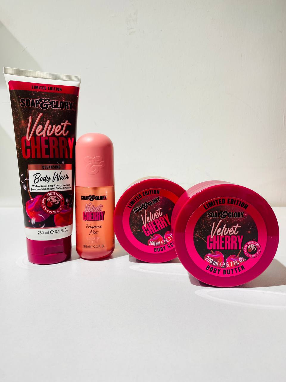 Soap & Glory Velvet Cherry Gift Box
