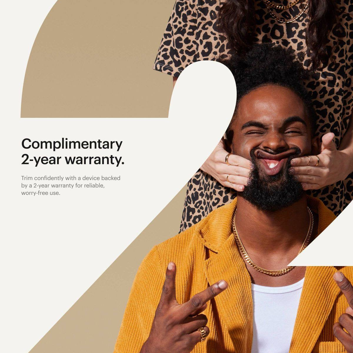 MANSCAPED 
Facial Hair Shaving
The Beard Hedger SkinSafe Cordless Beard Trimmer, Waterproof Clippers for Facial Hair Shaving