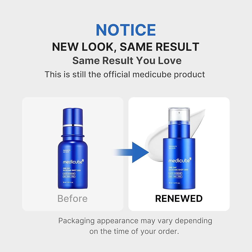 medicube Exosome Shot Zero 7500 PPM Spicule Facial Serum