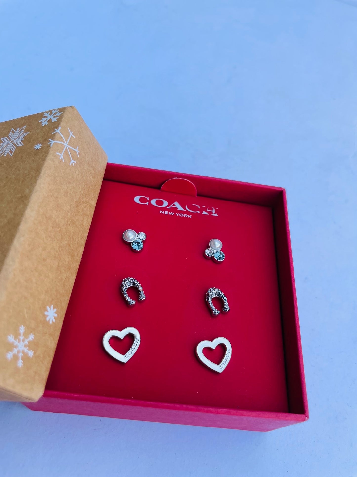 Coach earring sets