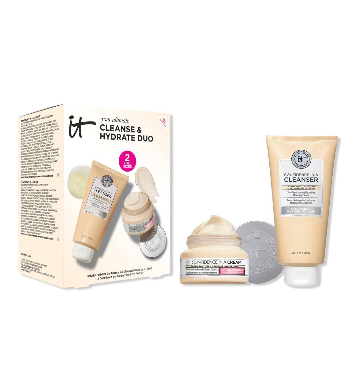 IT Cosmetics Your Ultimate Cleanse & Hydrate Duo