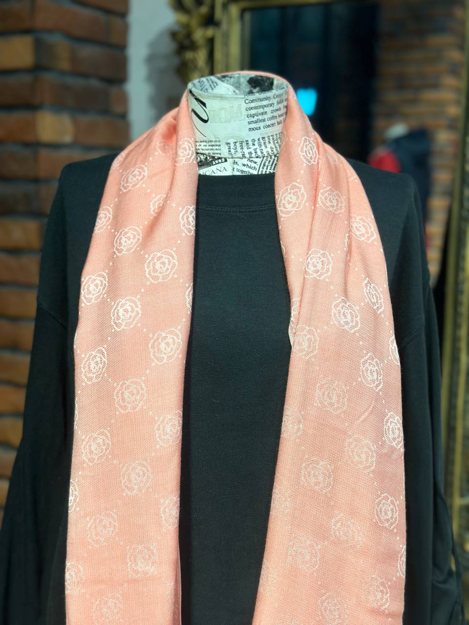 Karl Lagerfeld scarf