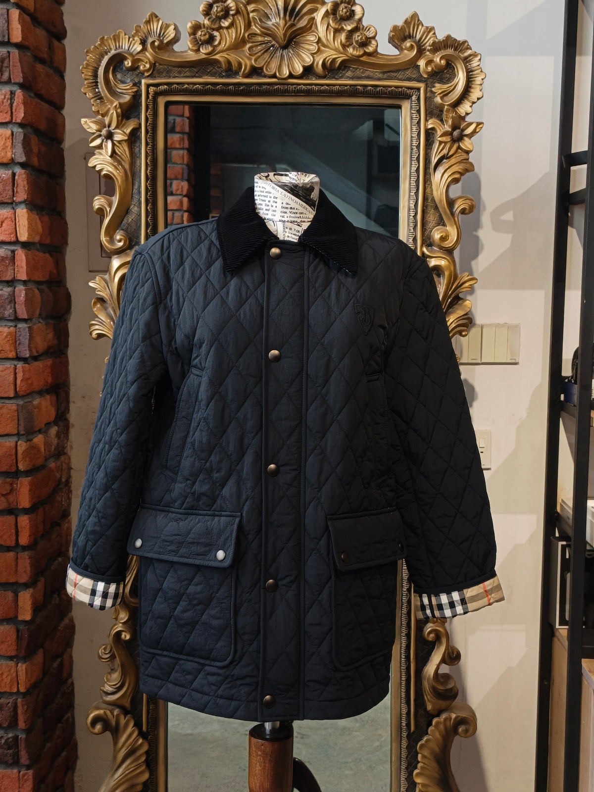 Burberry coat size small