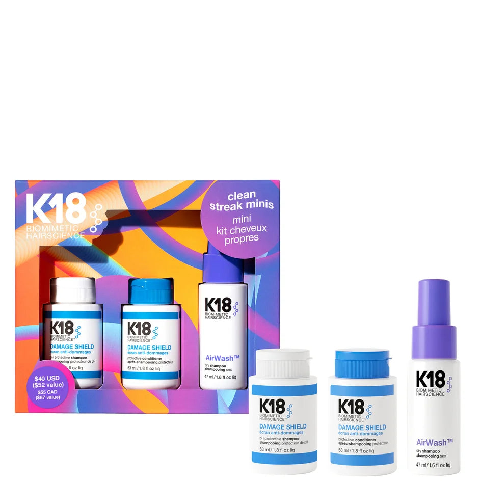 K18 Biomimetic Hairscience Clean Streak Minis