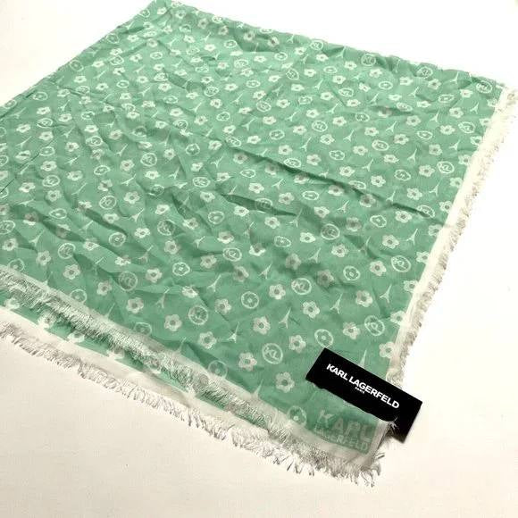 Karl Lagerfeld scarf