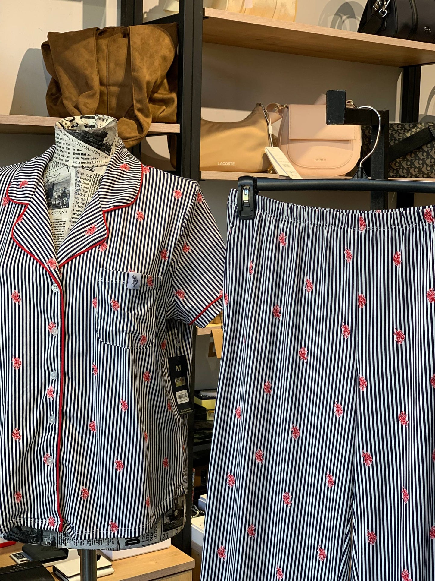Us polo assn 3 piece pajama set