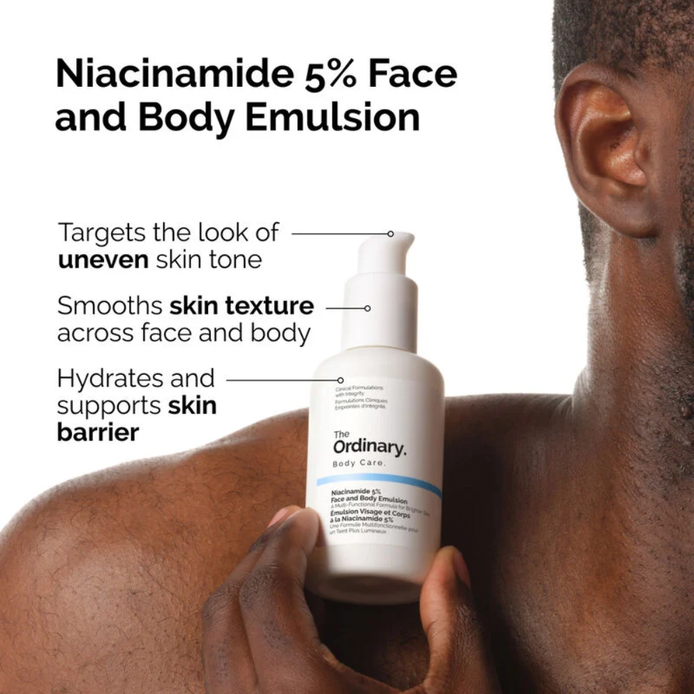 The ordinary Niacinamide 5% Face and Body Emulsion for Dark Spots & Uneven Tone
