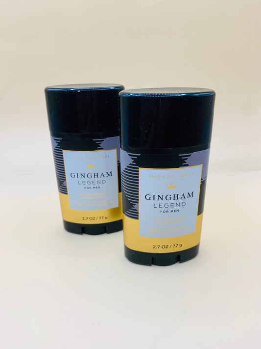 Bath and body works gingham deodorant for men