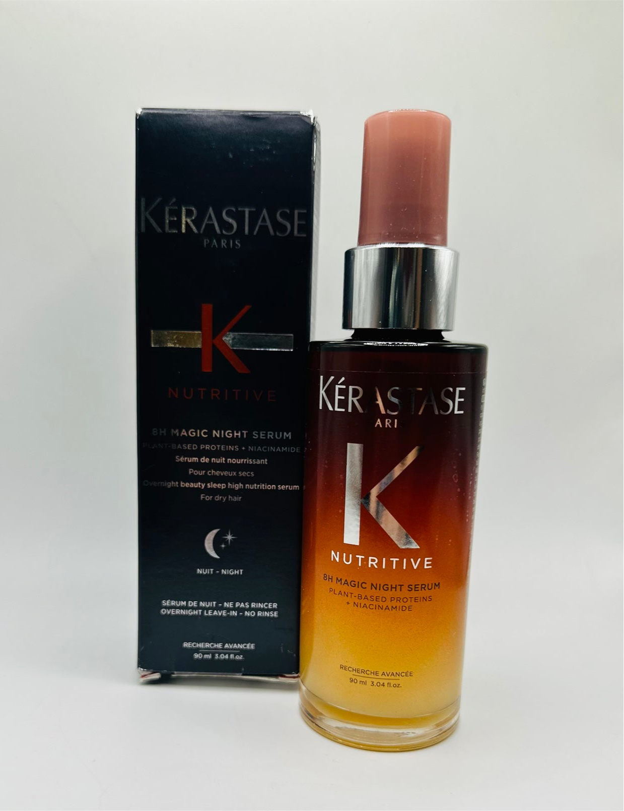 Kérastase Nutritive 8H Magic Night Serum, an overnight leave-in serum for dry hair
