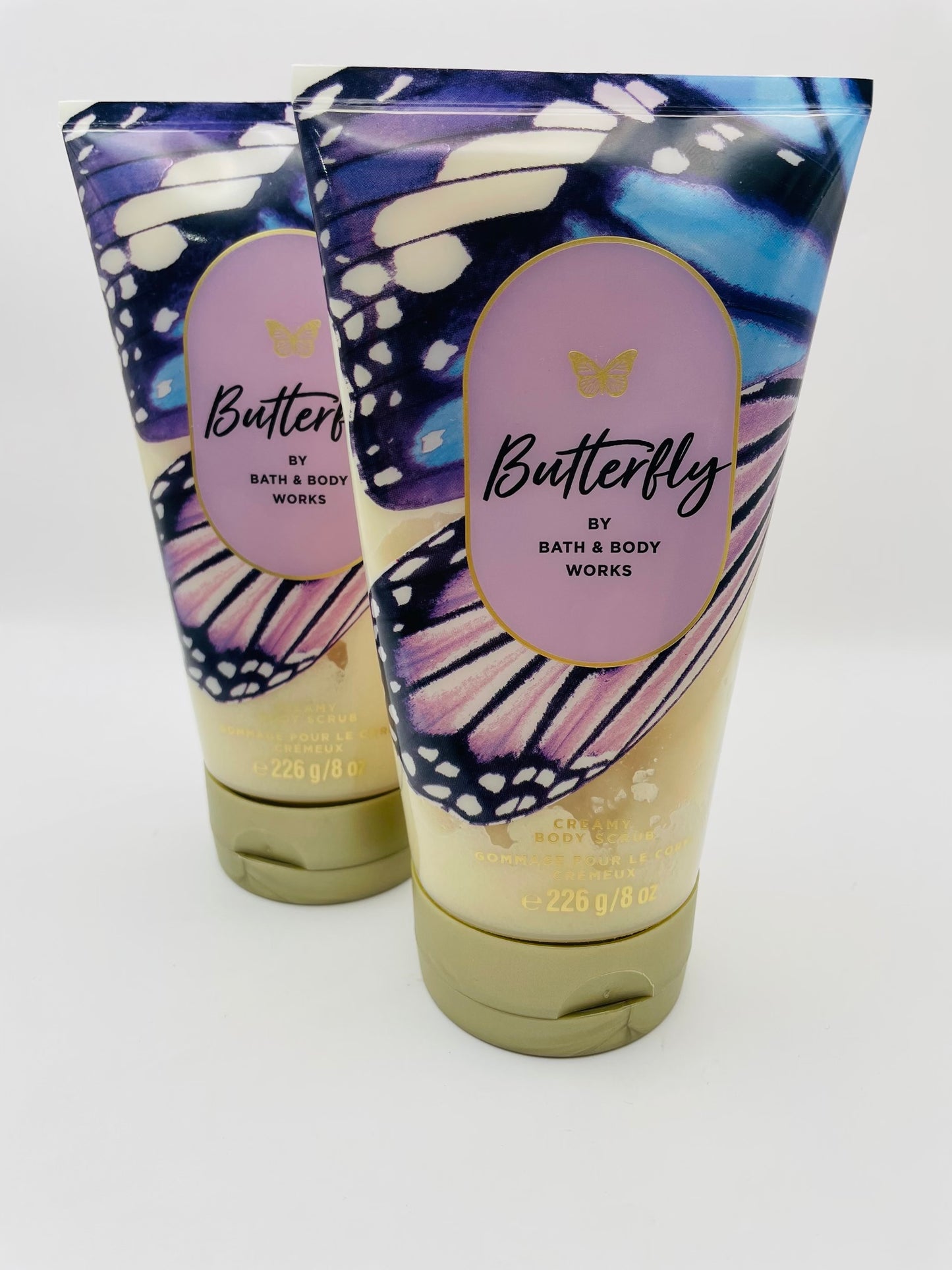 Butterfly by bath and body works body scrub