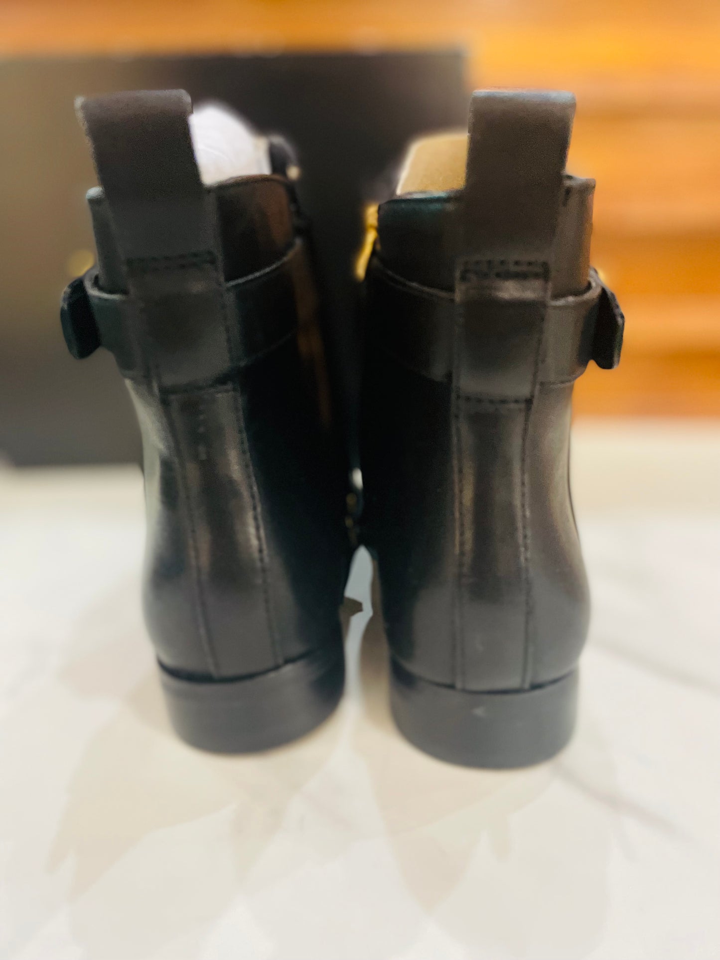 Ralph Lauren  black boots 37.5 38