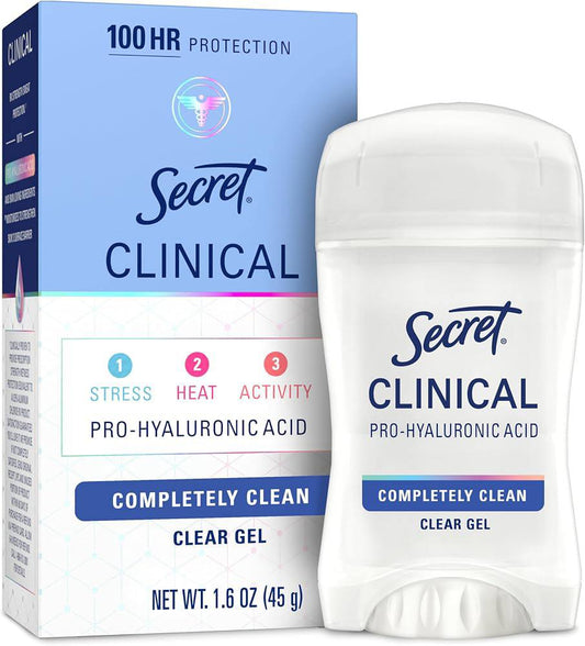 Secret Clinical Clear Gel Antiperspirant Deodorant