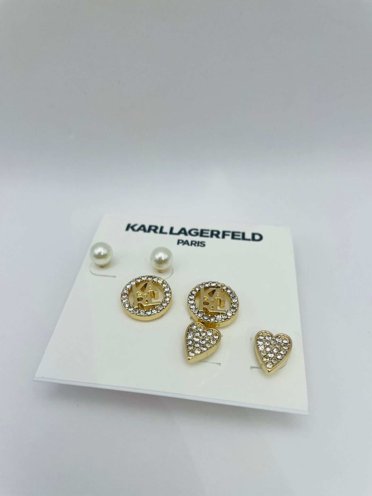 Karl Lagerfeld earring set