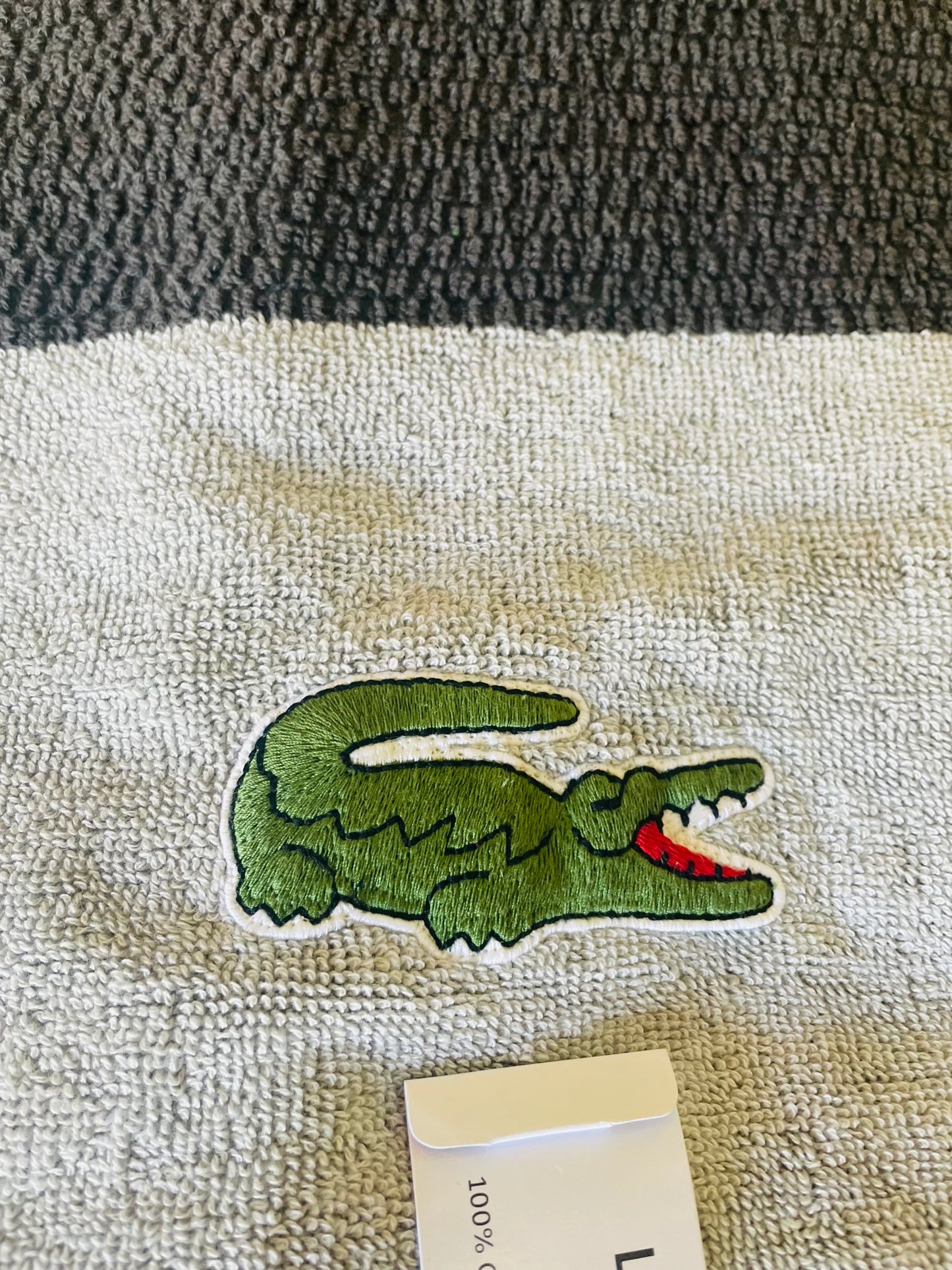 Lacoste towel