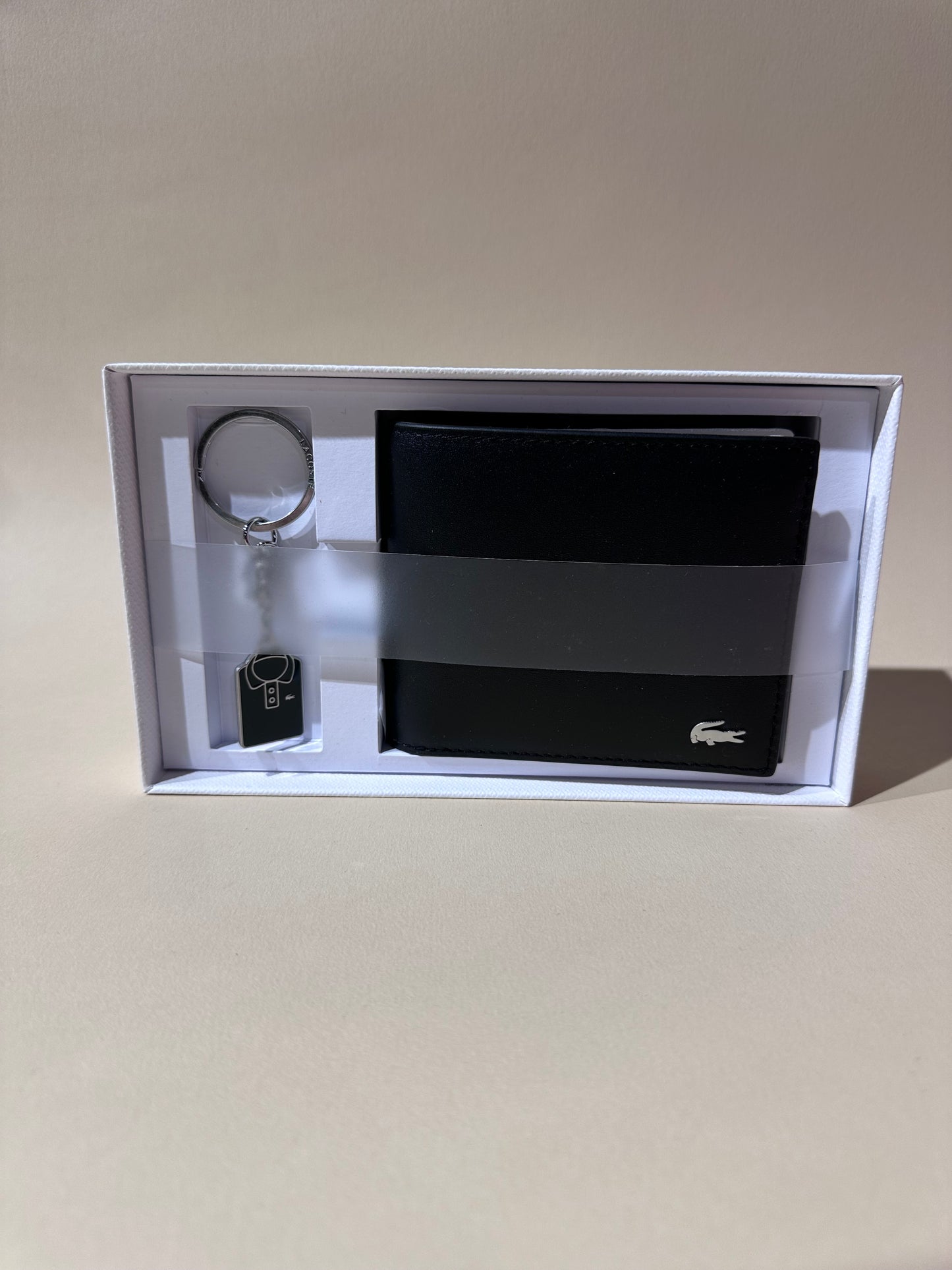 Lacoste wallet & keychain set