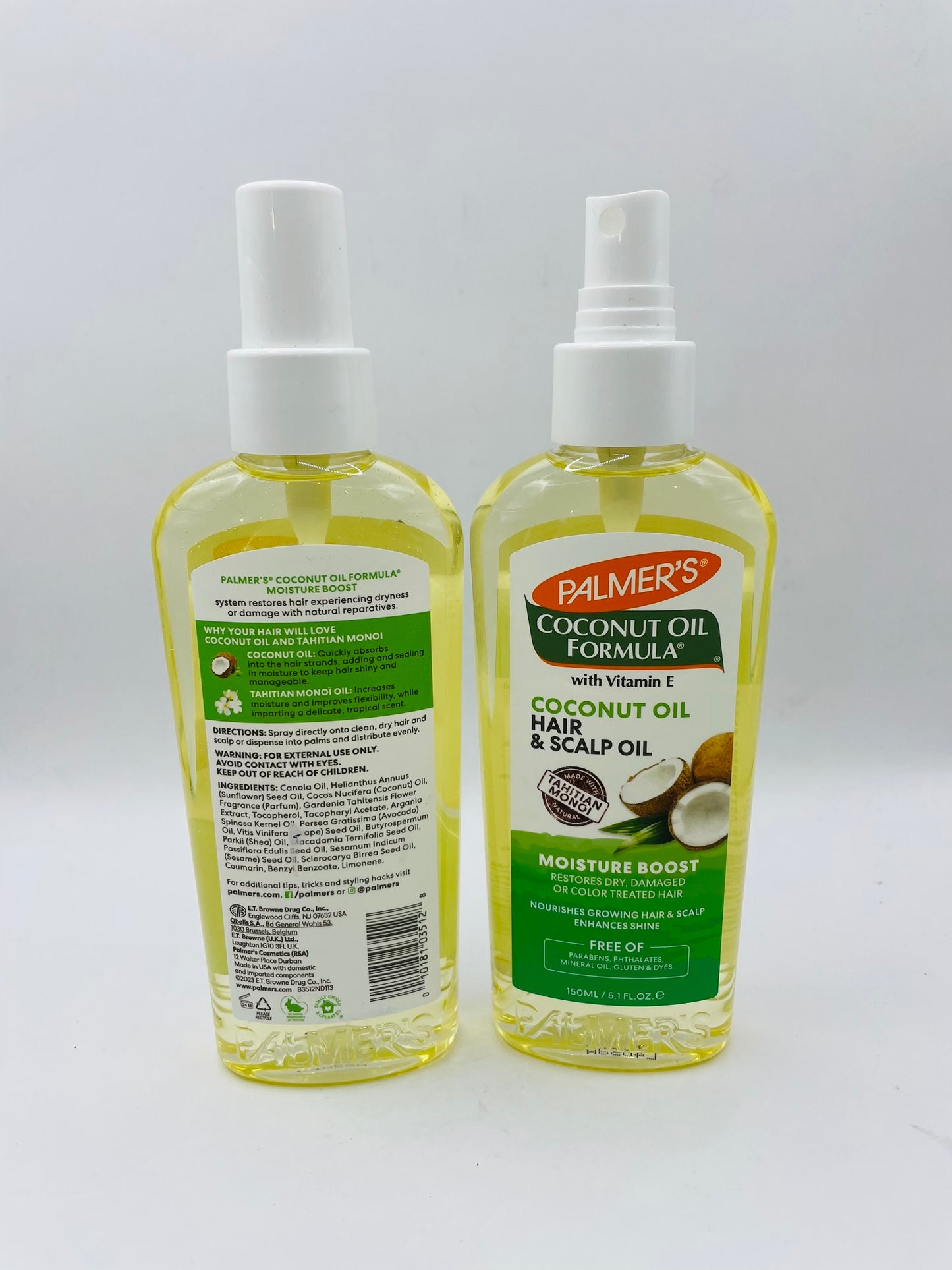 Coconut oil hair & scalp oil