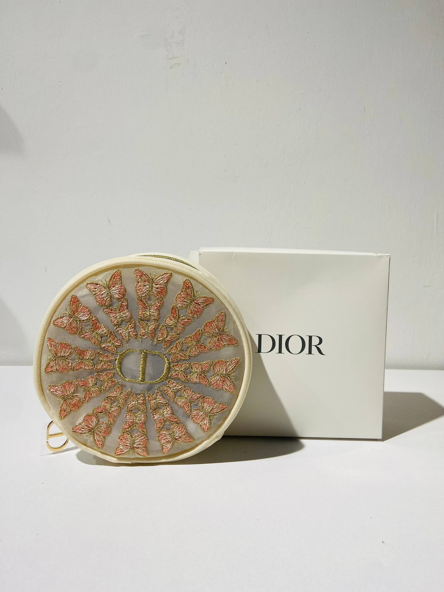 Dior makeup bag