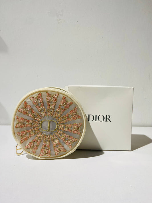 Dior makeup bag
