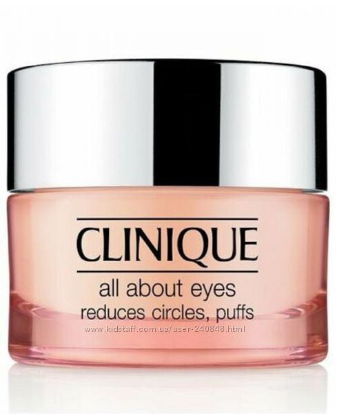 Clinique all about eyes reduce circles ,puffs