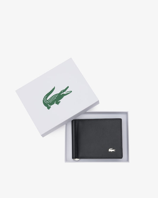 Lacoste Folding Wallet With Bill Clip