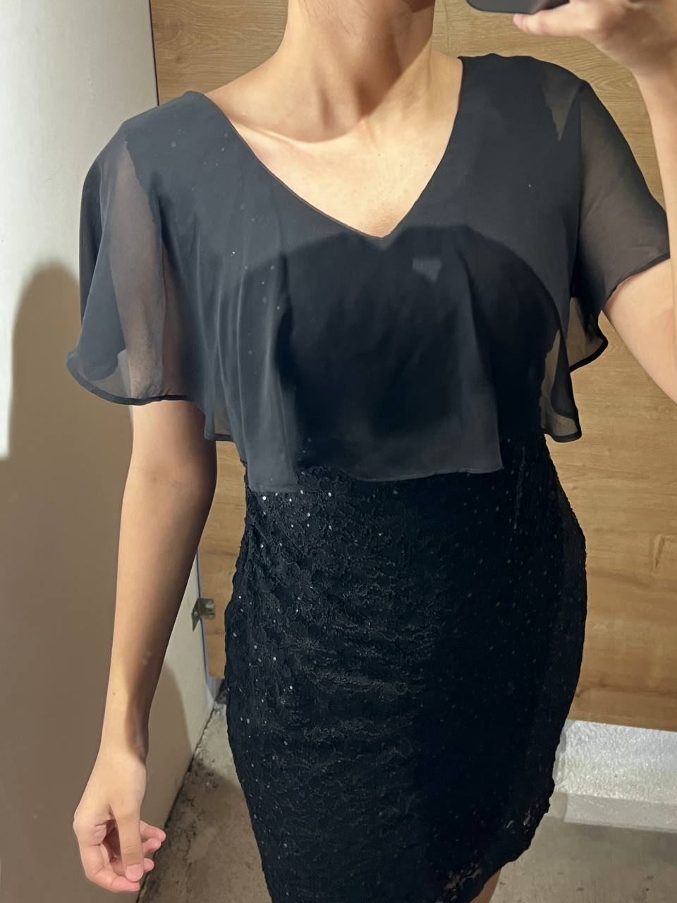 Connected apparel dress