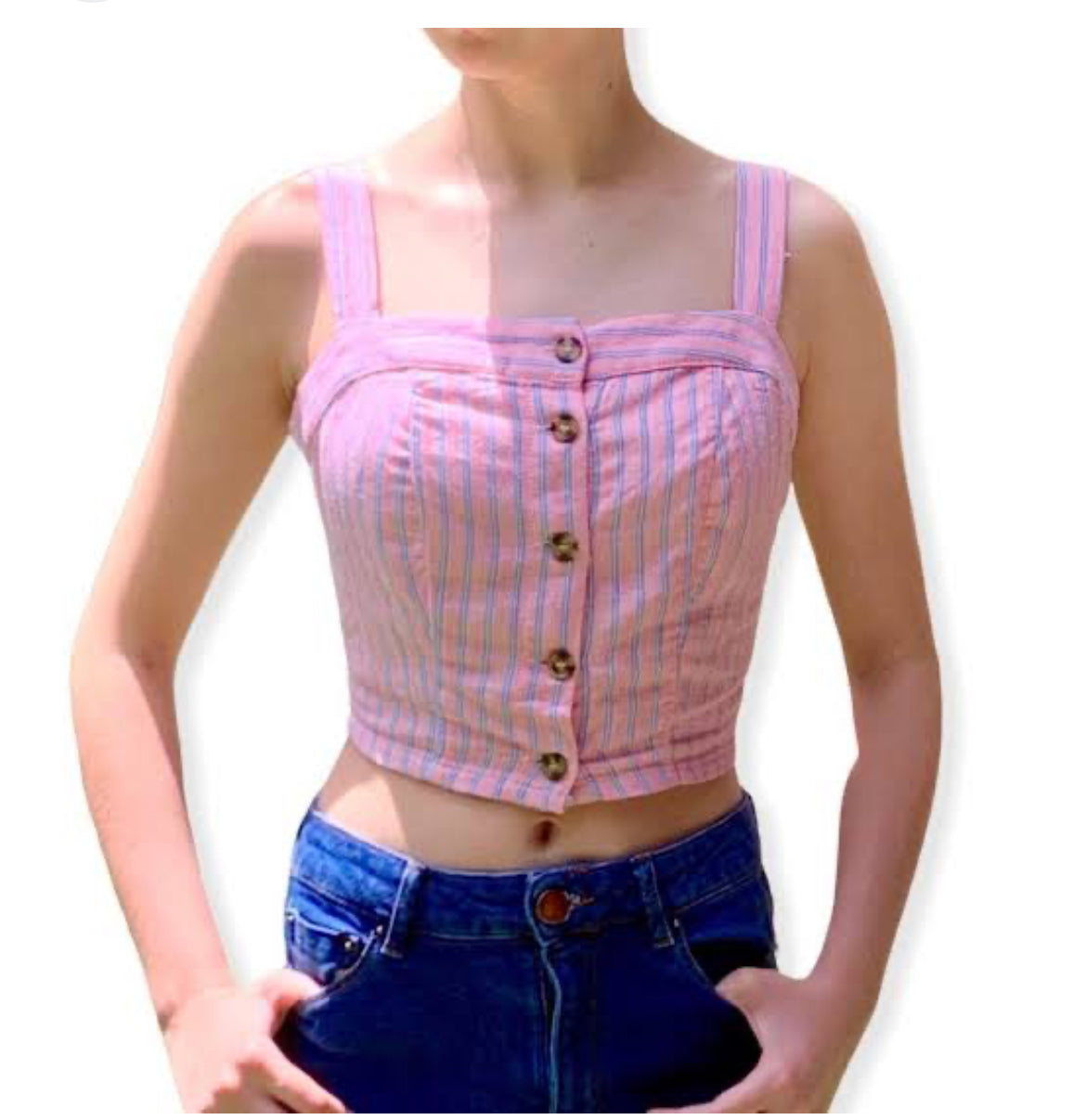 Ultra flirt crop top