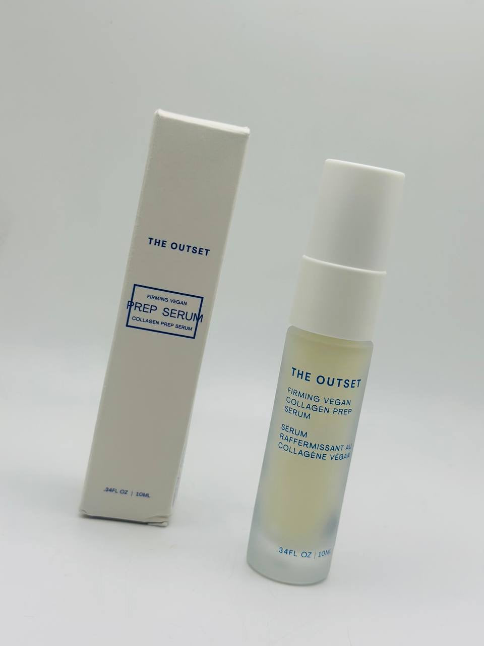 The outset collagen prep serum