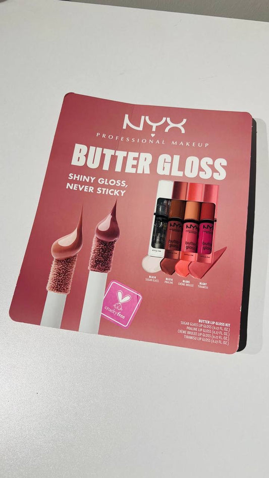 nyx butter gloss set