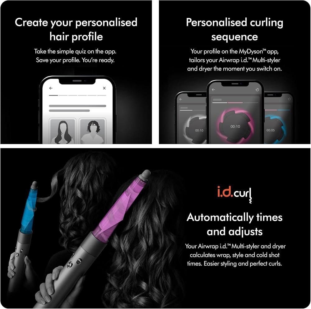 Dyson Airwrap i.d.™ Multi-Styler and Dryer in the Red Velvet / Gold