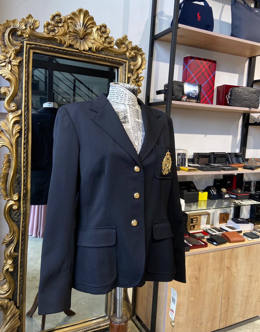 Ralph Lauren Crest Blazer (black)