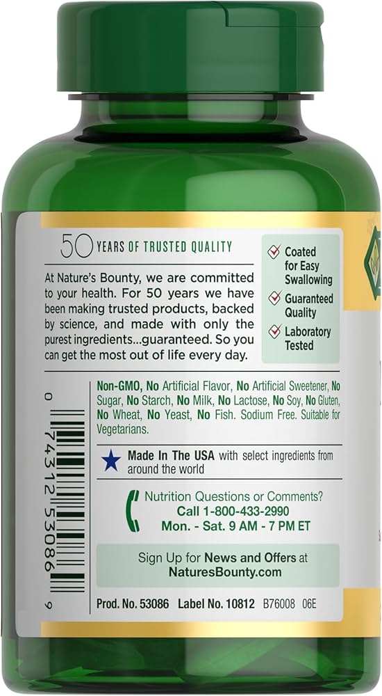 Nature's Bounty Magnesium 500 mg Tablets, Whole Body Support