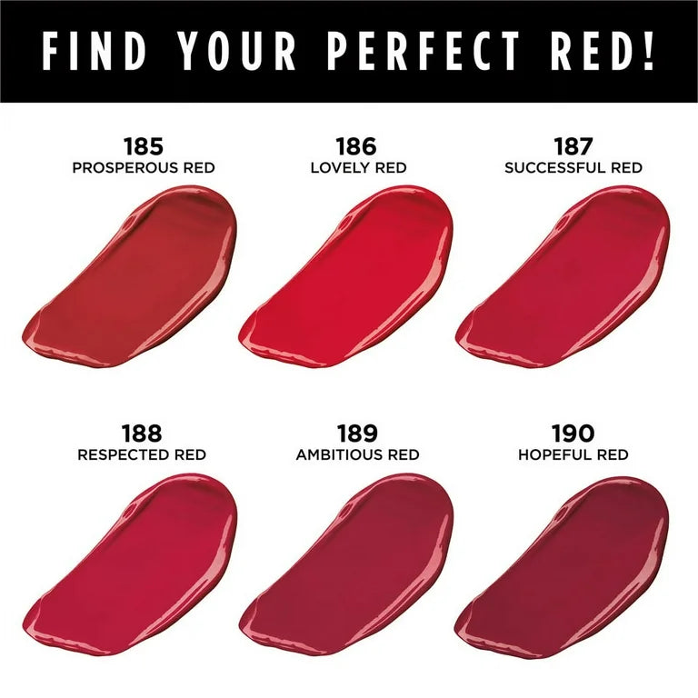 L’Oréal lipstick 190 hopefull red