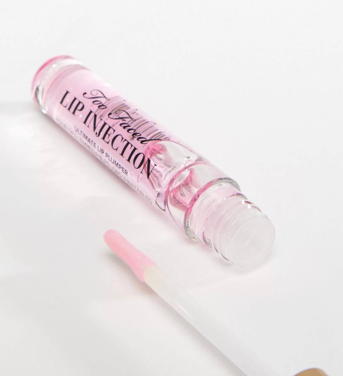 Too faced lip injection clear pink