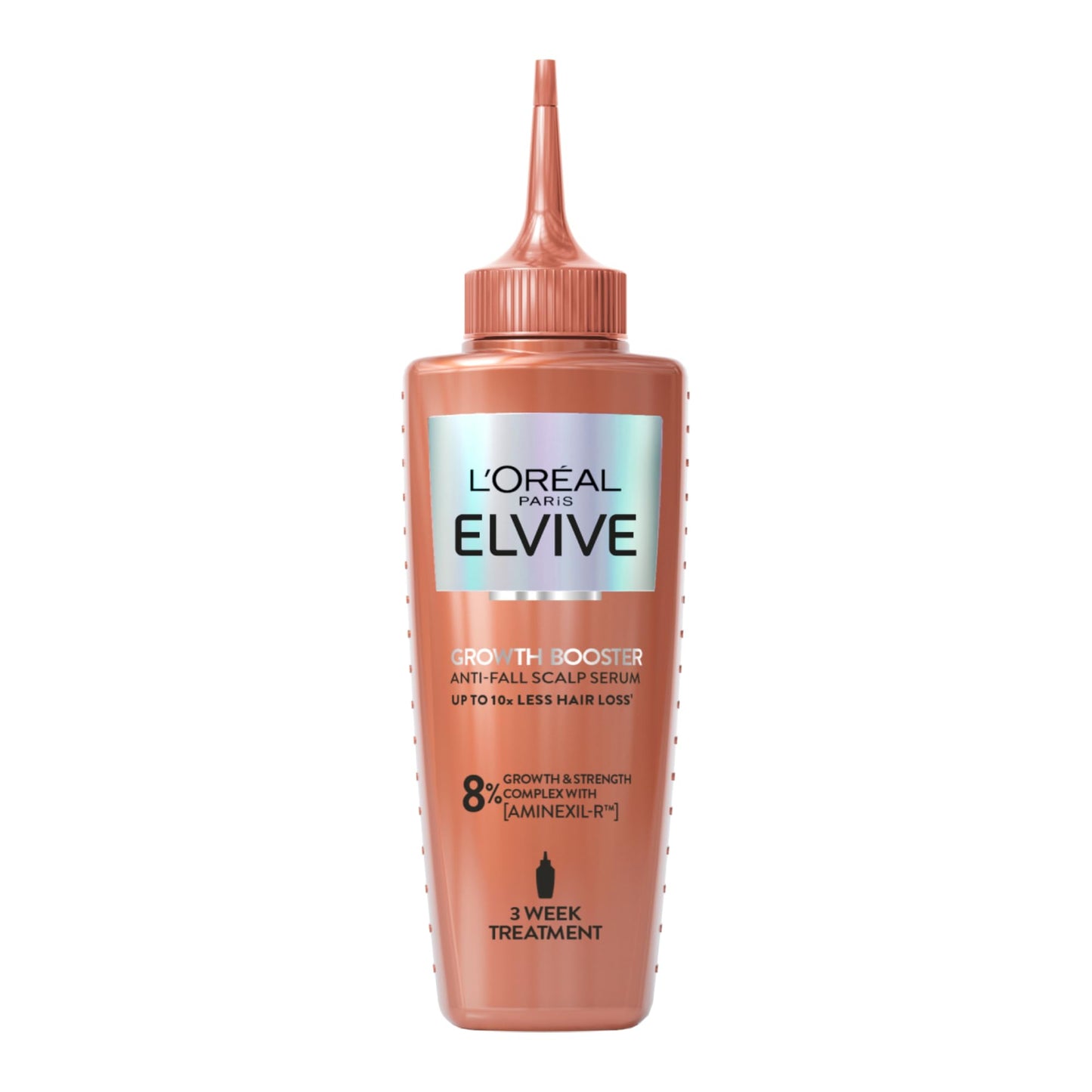 L'Oreal Paris Elvive Growth Booster Scalp Serum, Anti Hair Loss Scalp Treatment, with Aminexil, Nianimacide and Ginger Extract, Reduces Hair Loss