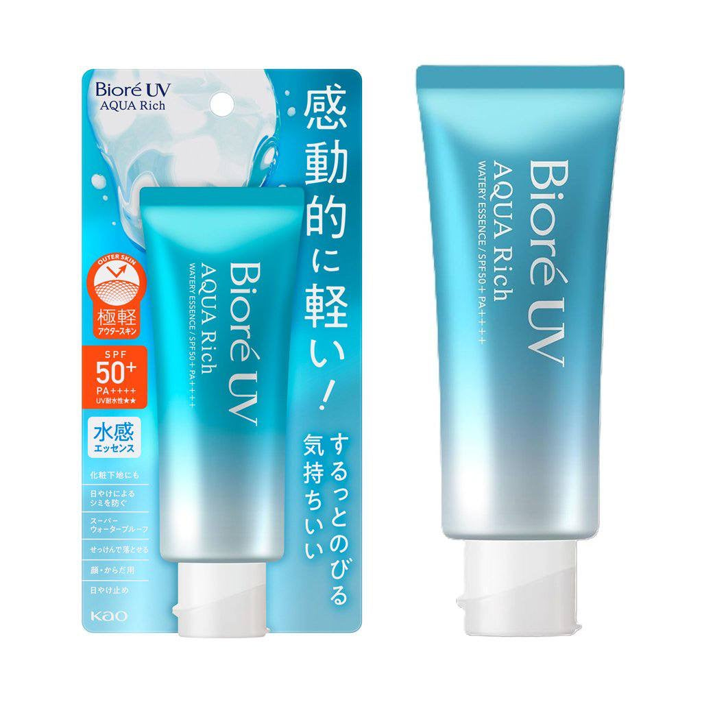 Bioré UV Aqua Rich Watery Essence sunscreen for all skin types, including sensitive skin