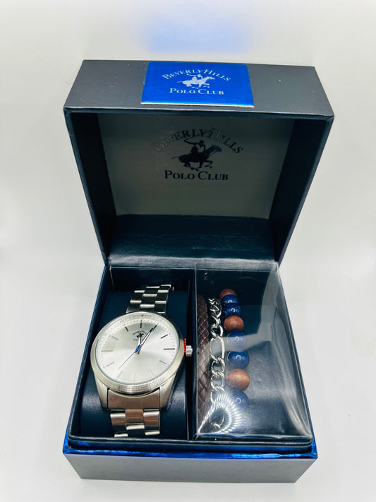 Beverly hills polo club watch set