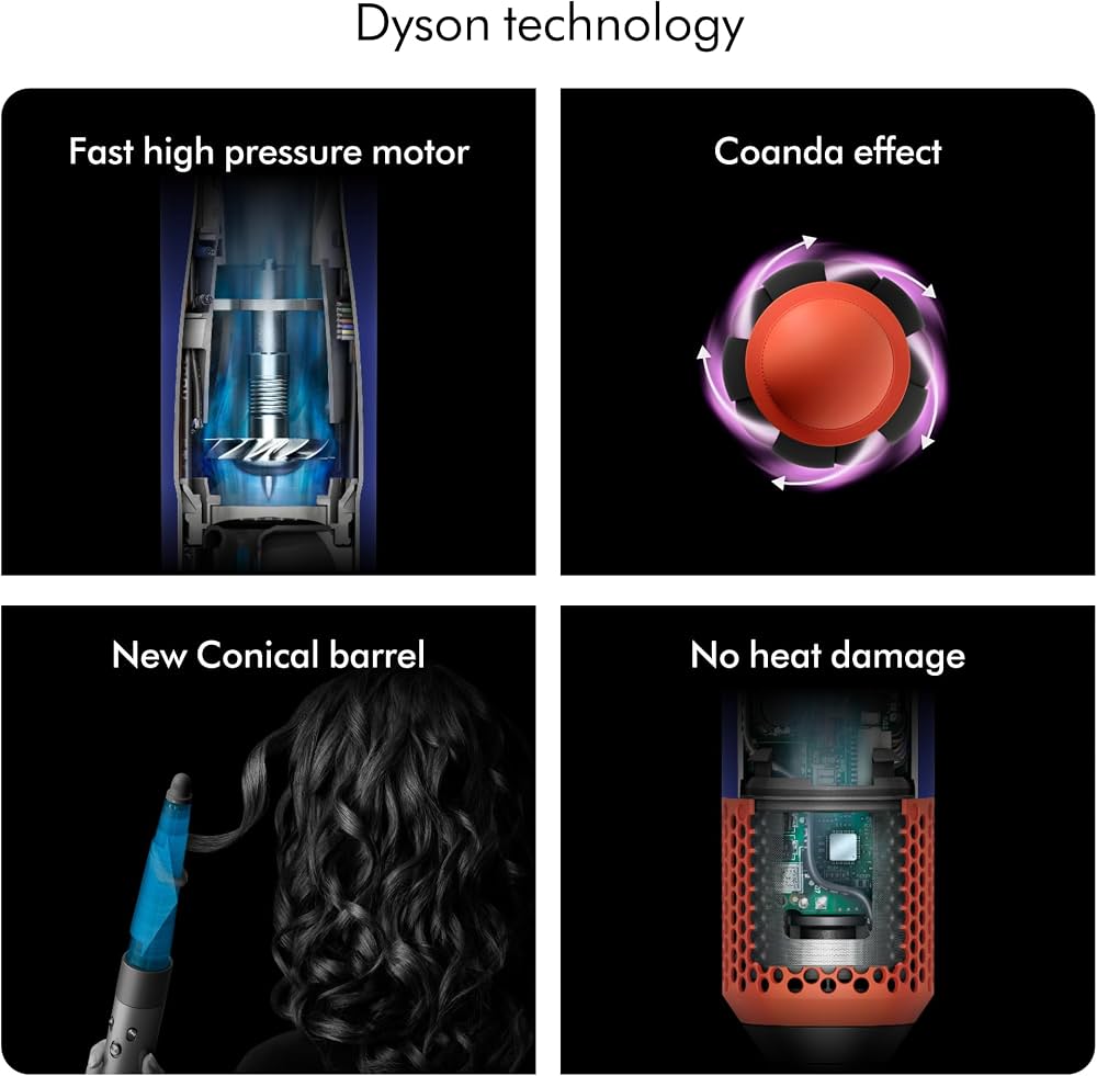 Dyson Airwrap i.d.™ Multi-Styler and Dryer in the Red Velvet / Gold