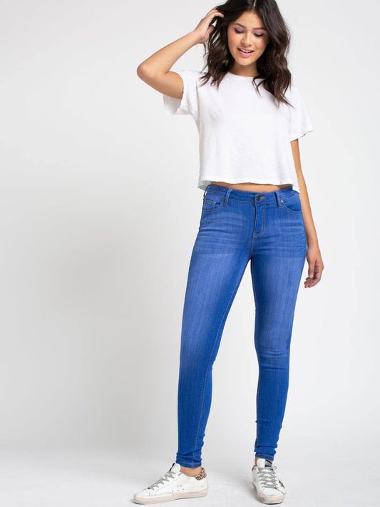 Celebrity pink high rise jeans