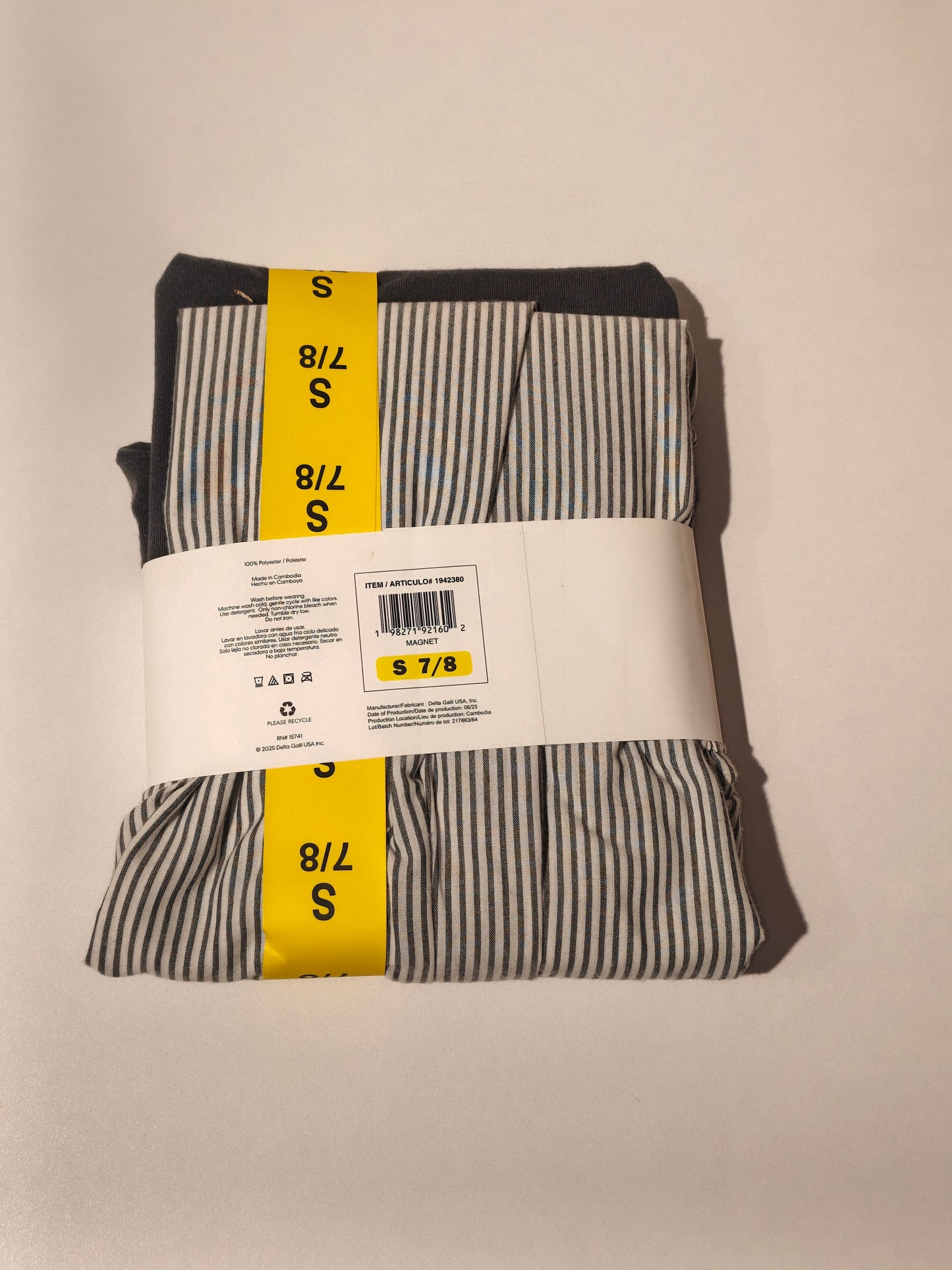 Calvin Klein  3-piece kids pajama set