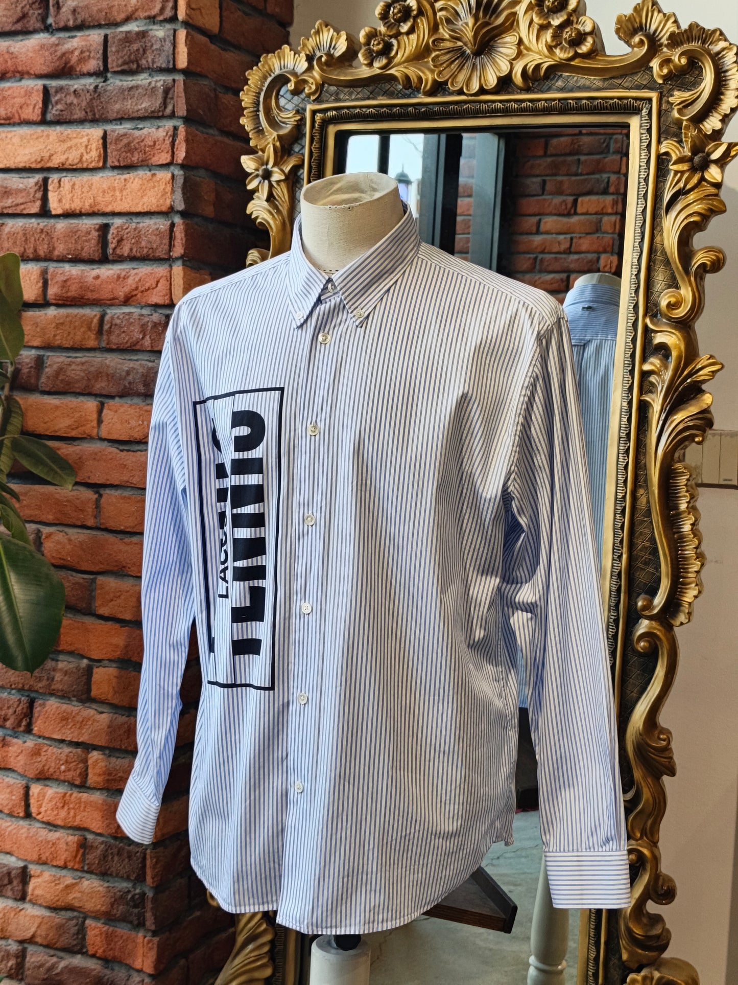 Lacoste blouse size medium