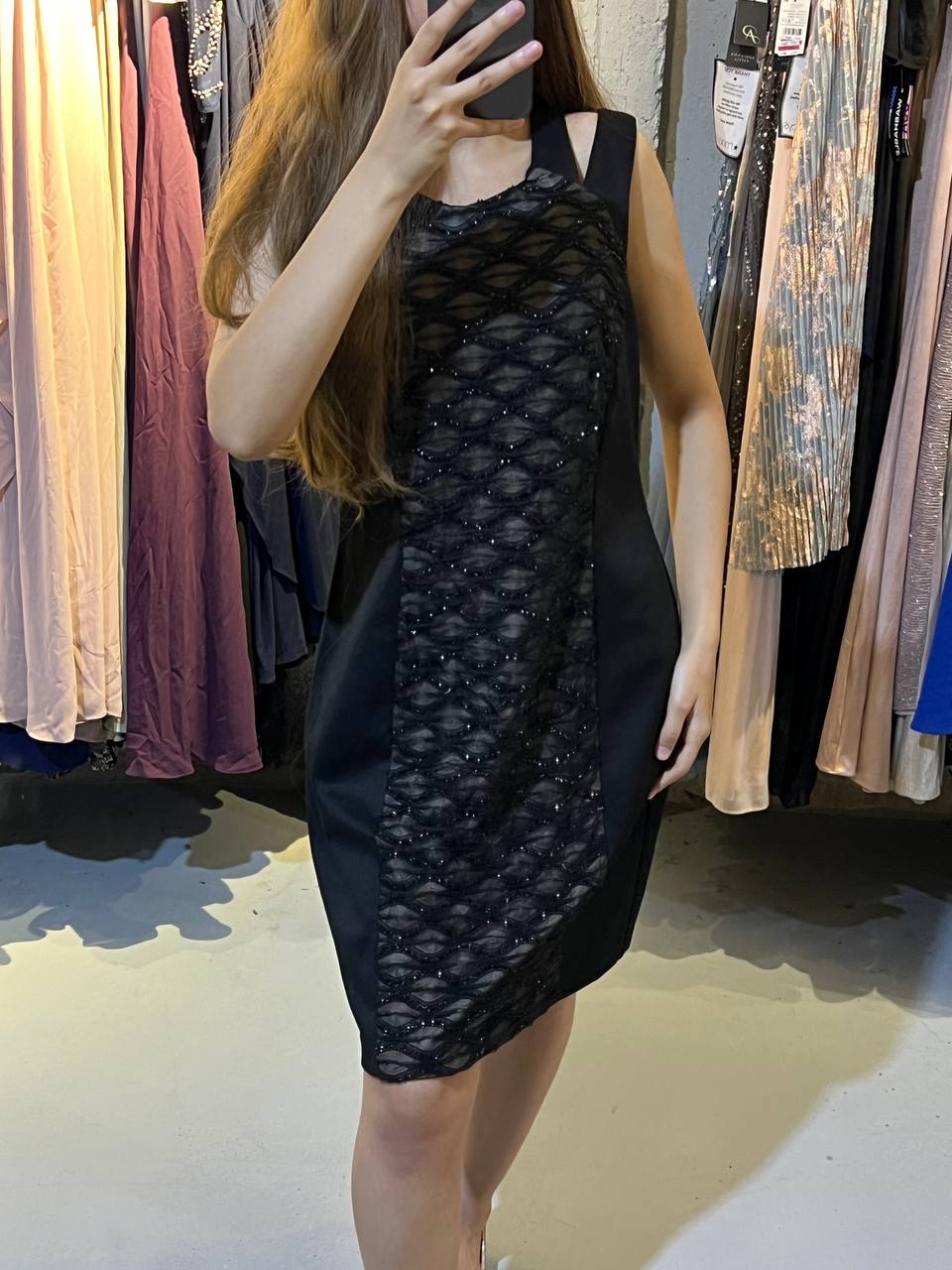 Connected apparel dress