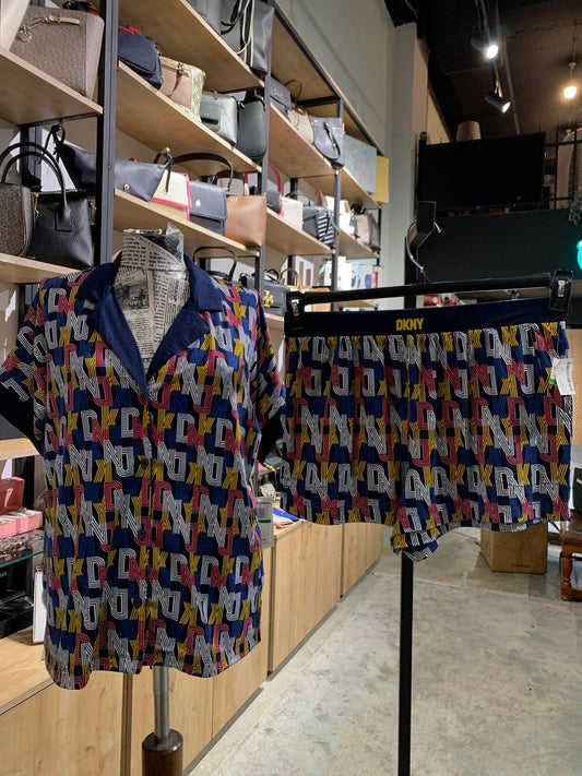 DKNY  pajama set size Large