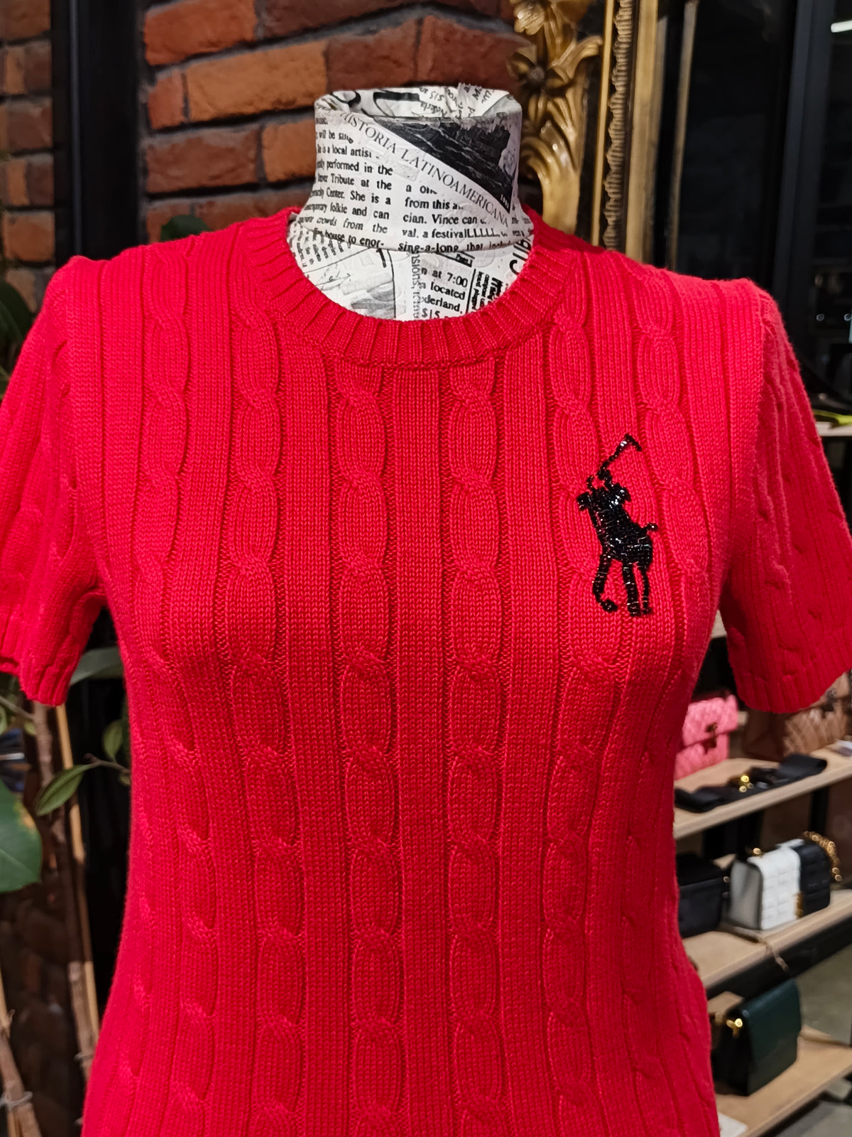 Ralph Lauren short sleeve sweater xsmall