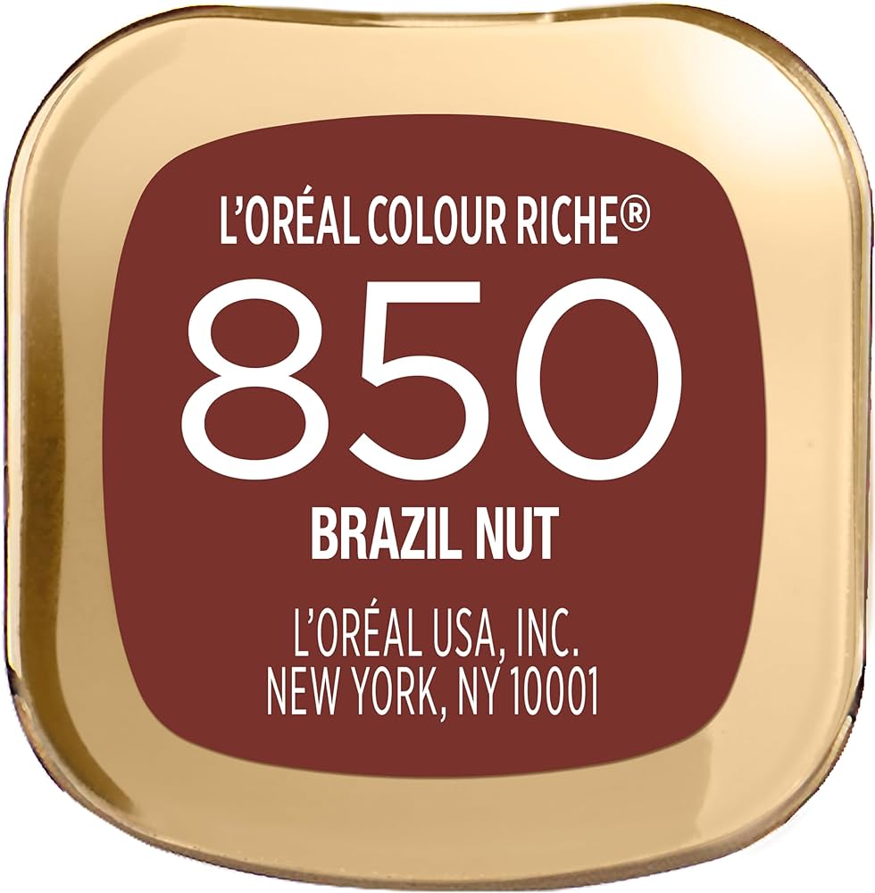 L’Oréal lipstick 850 Brazil nut