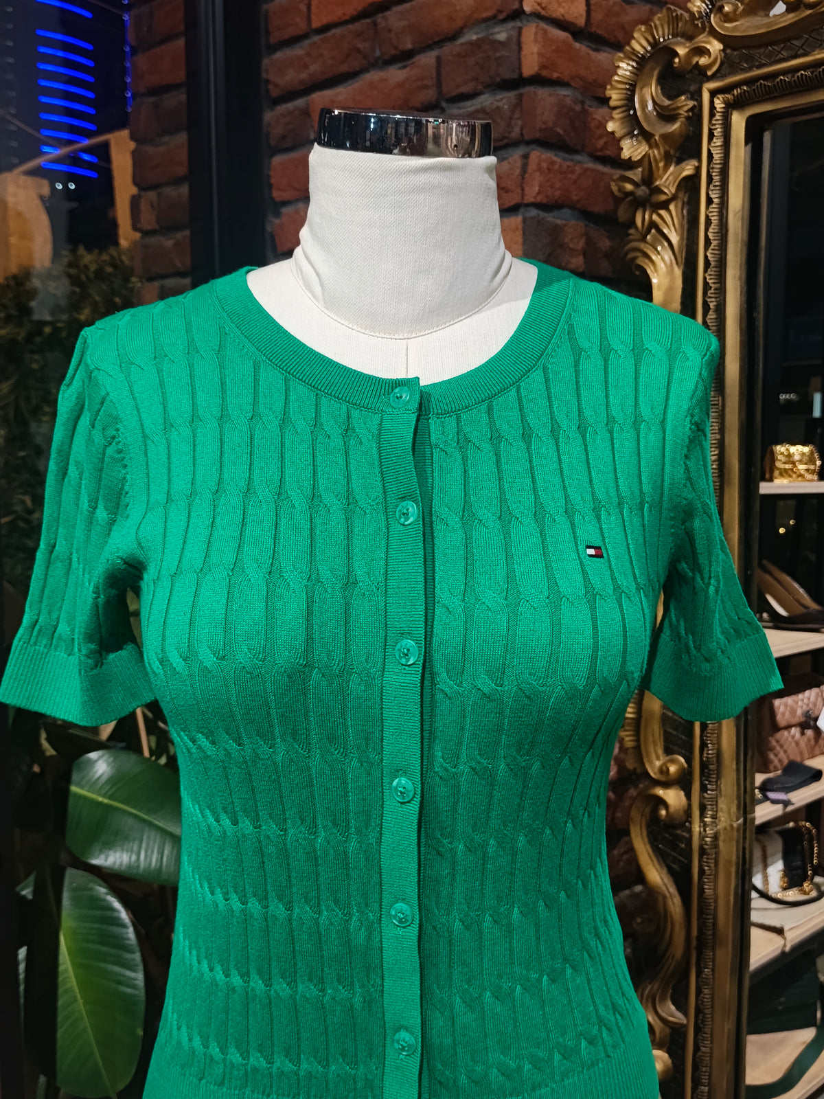 Tommy Hilfiger Short Sleeve Cardigan size Xsmall