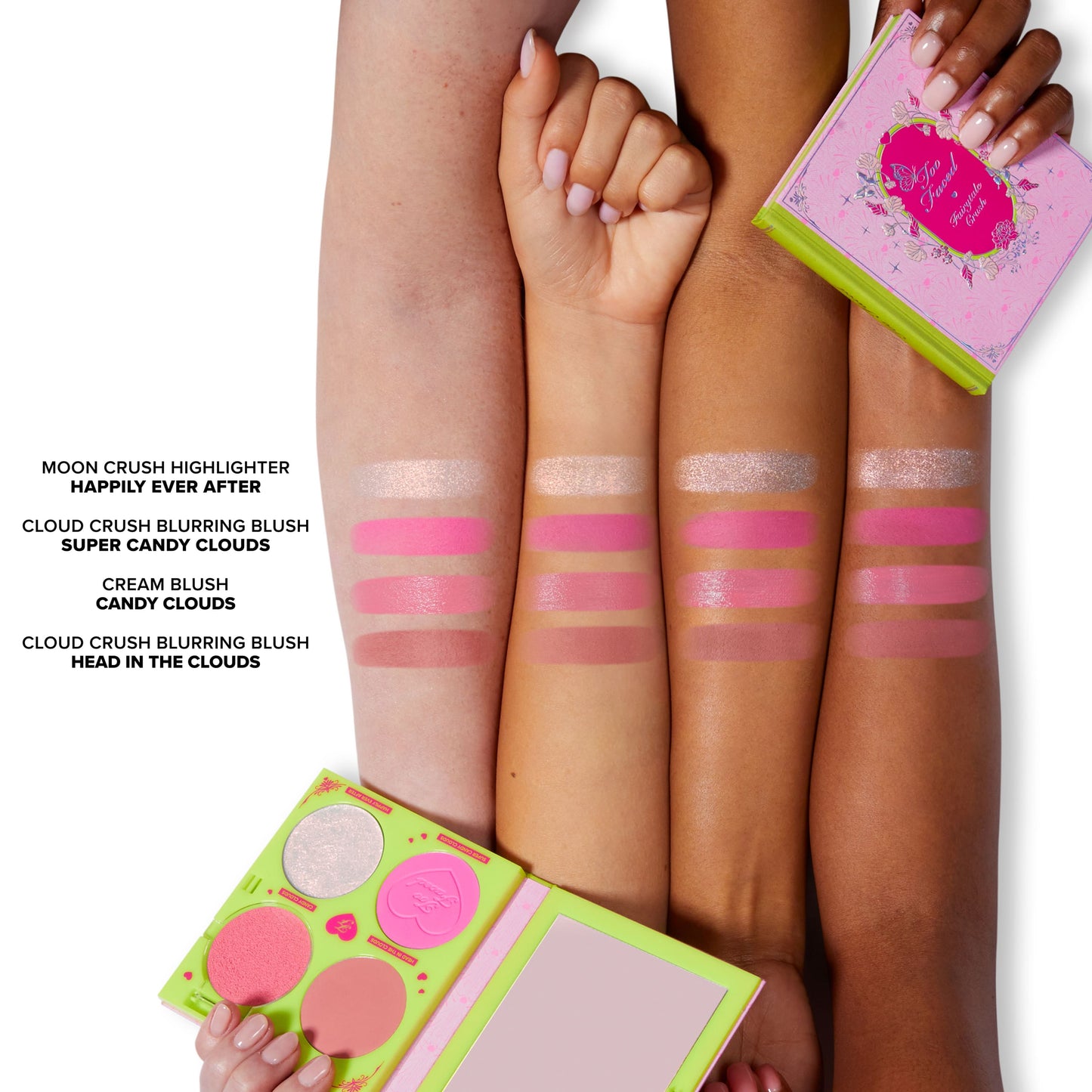 Too Faced Fairytale Crush Limited-Edition Blush & Highlighter Palette